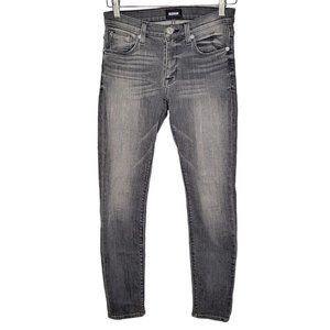 Hudson Size 25 Nico Midrise Ankle‎ Super Skinny Women's Gray Denim Stretch Jeans